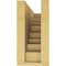 Ekena Millwork 4"W x 12"D x 8"H Classic Landon Rough Cedar Woodgrain TimberThane Corbel, Primed Tan CORUR04X12X08LANRCPR - alternate 5